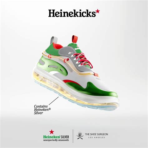 heinekicks shoes beer